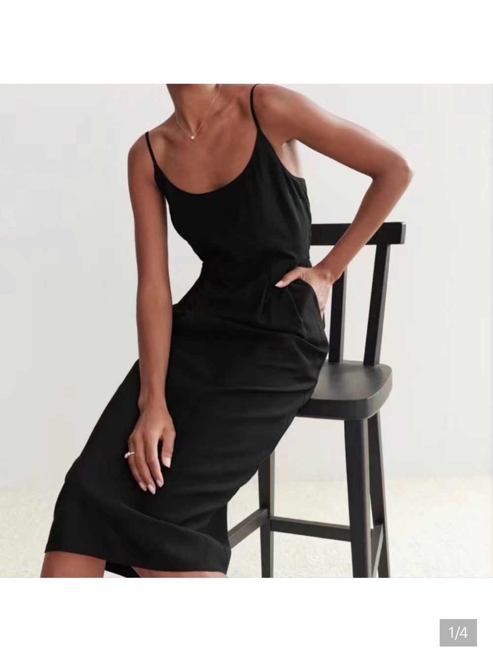 Jenni Kayne Rove Dress in Black